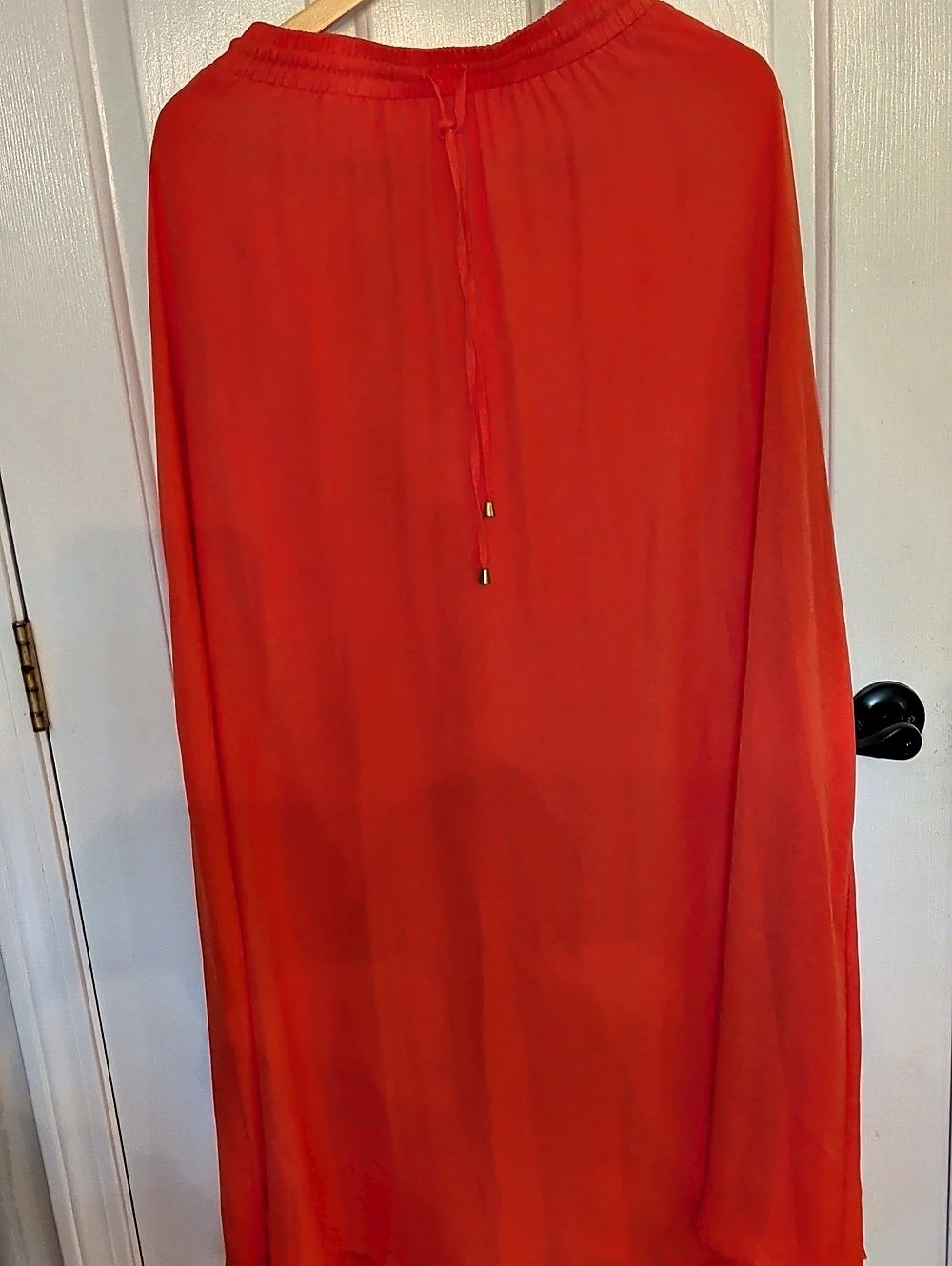 Worthington Maxi Dress in Orange Like New